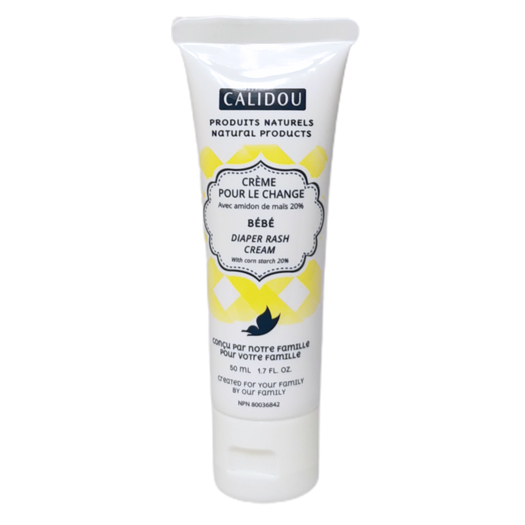 [C016] Calidou® Crème pour le change avec 20% Amidon de Maïs - Bébé (50 ml)