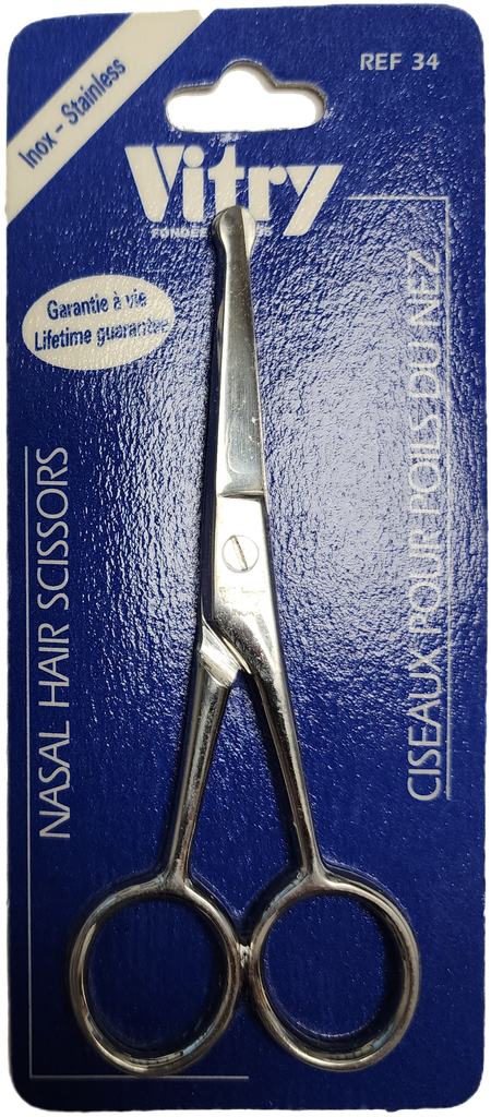 [634] VITRY® Nasal hair scissor - Stainless