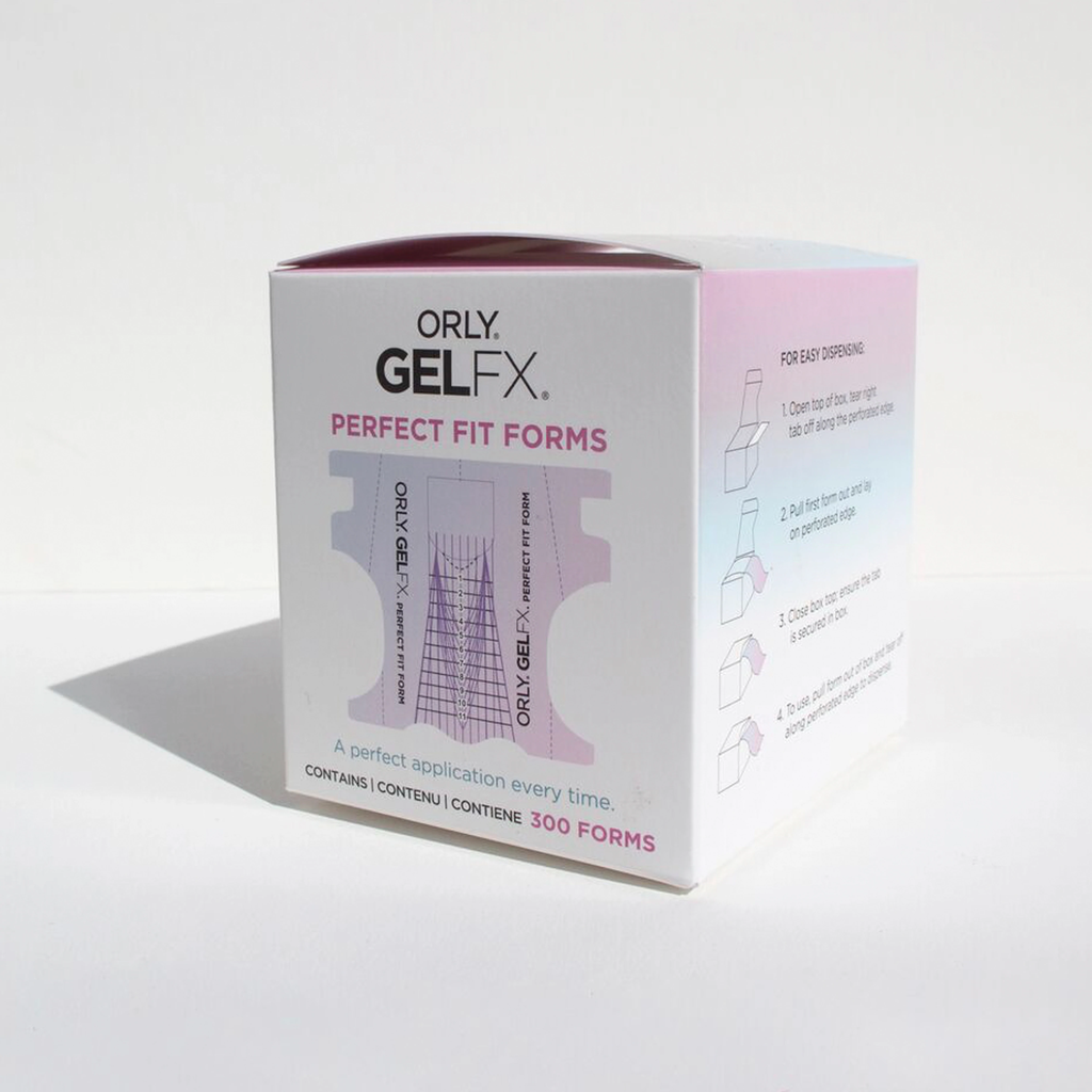 [190-908] Gel FX Perfect Fit NailForm 300/pack