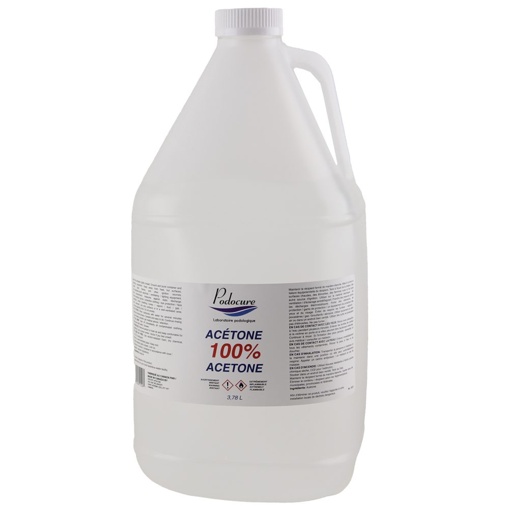 [4337] Podocure® Acétone 100% - 3,78 L