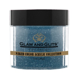 [70-798-434] GLAM &amp; GLITS ® Naked Acrylic Collection - Teal In Me 1 oz