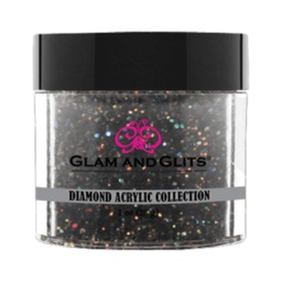 [70-292-64] GLAM & GLITS ® Diamond Acrylic Collection - Onyx 1 oz