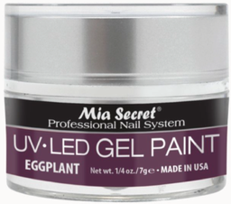 [5S-810] MIA SECRET® UV-LED Gel Paint - Eggplant 1/4 oz