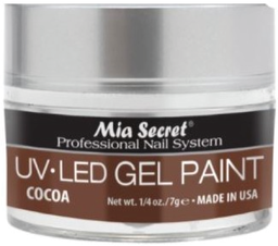 [5S-811] MIA SECRET® UV-LED Gel Paint - Cocoa 1/4 oz