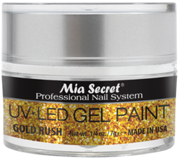 [5S-803] MIA SECRET® UV-LED Gel Paint - Gold Rush 1/4 oz