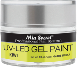 [5S-823] MIA SECRET® UV-LED Gel Paint - Kiwi 1/4 oz