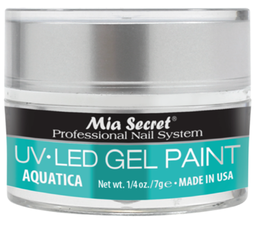 [5S-821] MIA SECRET® UV-LED Gel Paint - Aquatica 1/4 oz