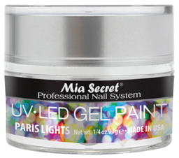 [5S-802] MIA SECRET® UV-LED Gel Paint - Paris Lights 1/4 oz