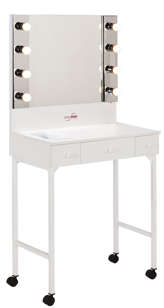 [ESD-P51500] ÉQUIPRO® TABLE MAQUILLAGE - BLANC