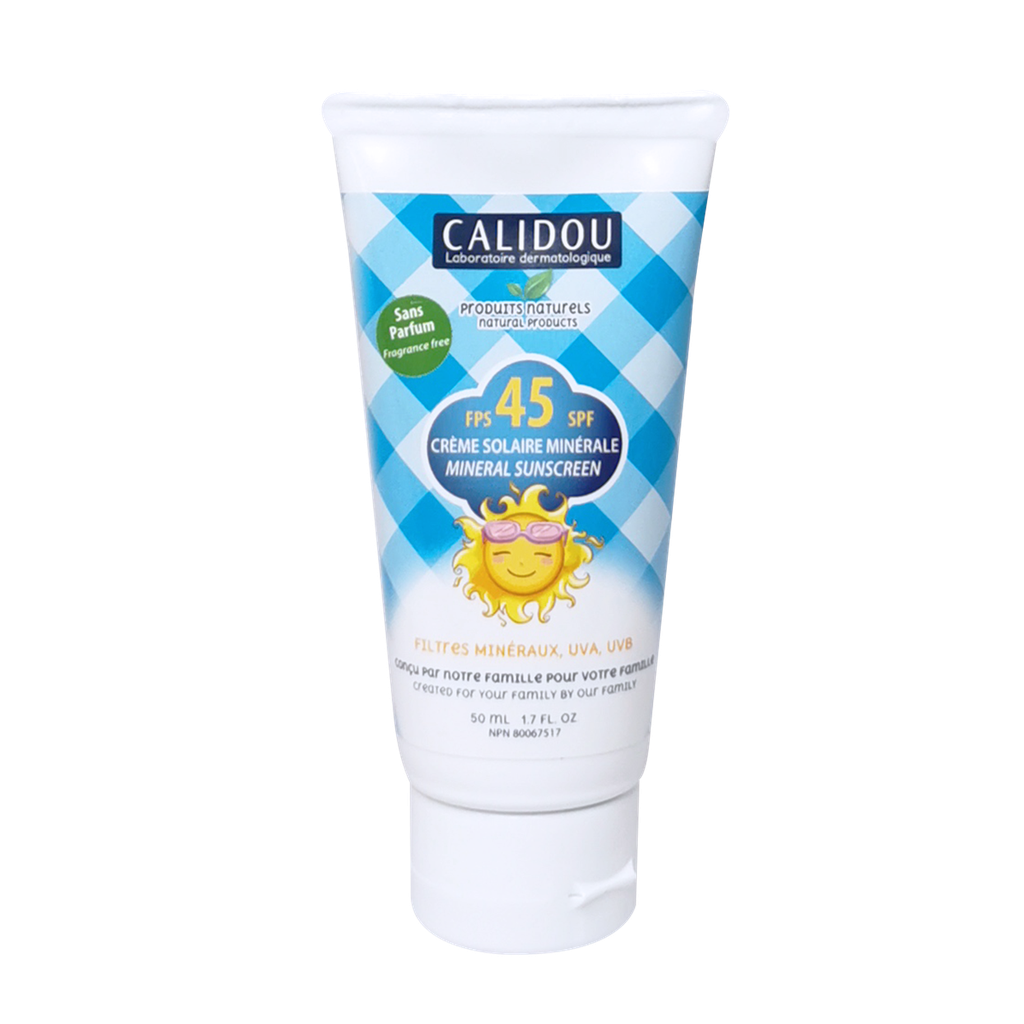 [C030] Calidou® Crème solaire FPS 45 - Protection (50 ml)