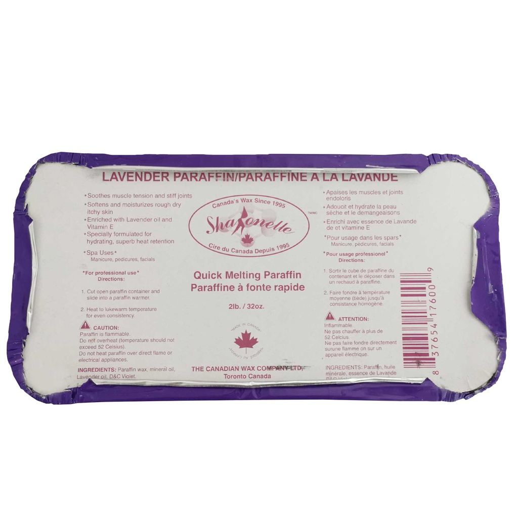 [PARAF2-LAV] SHARONELLE® Paraffin 2 Pds - Lavender